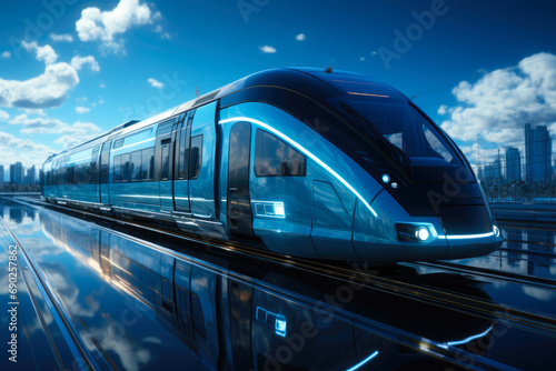 Digital Railway: Modern Sky Train Display