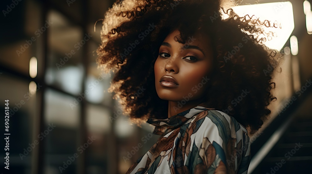 Black african american woman portrait, wallpaper background stock photo Black african american woman portrait, wallpaper background stock photo