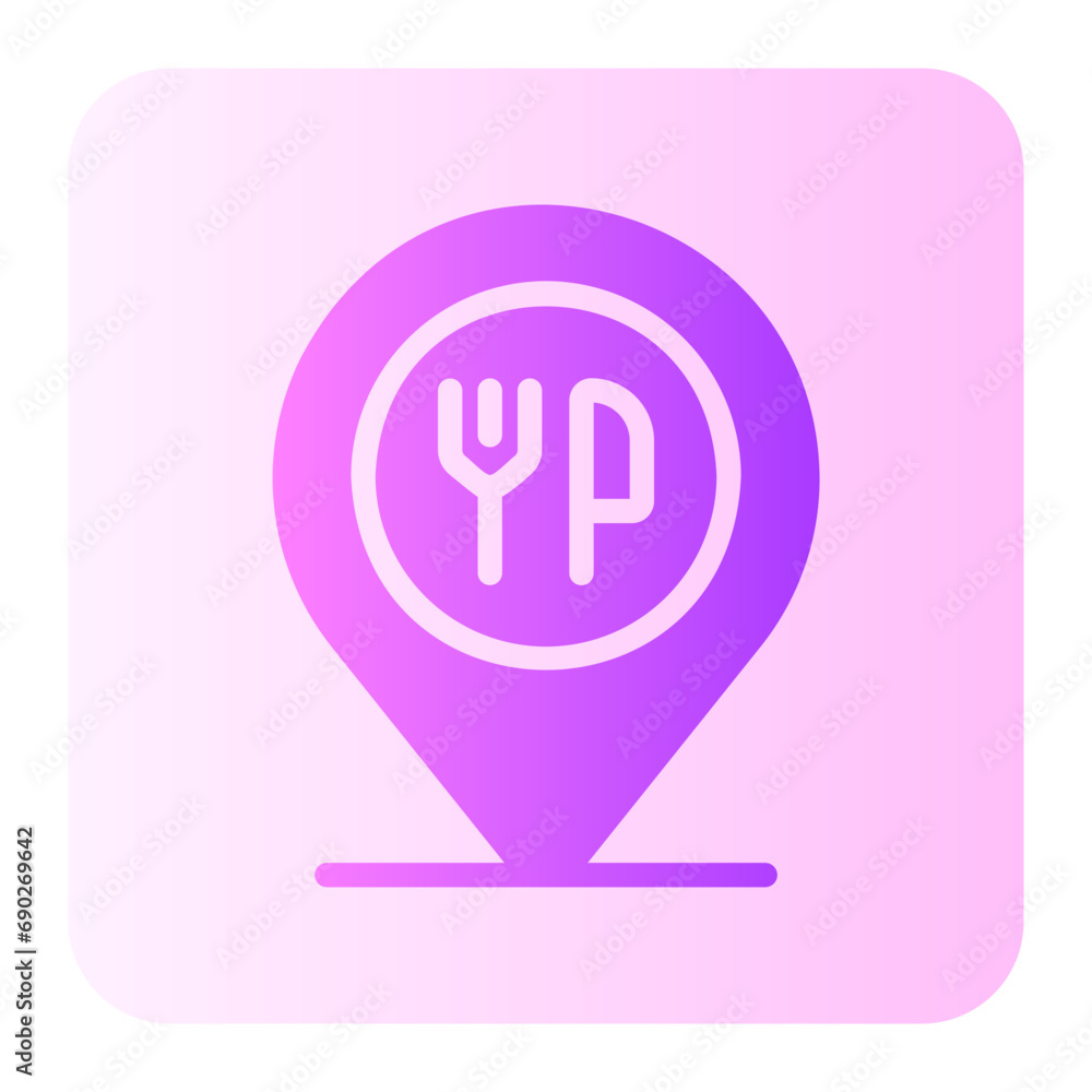 location gradient icon location gradient icon