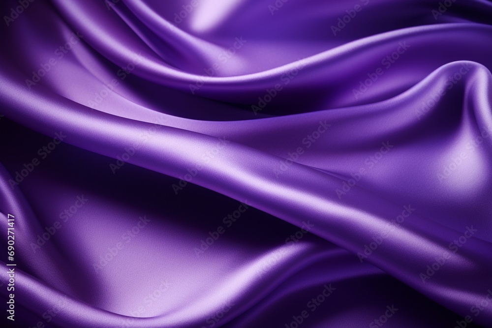 Obraz premium A Close Up View of a Purple Fabric