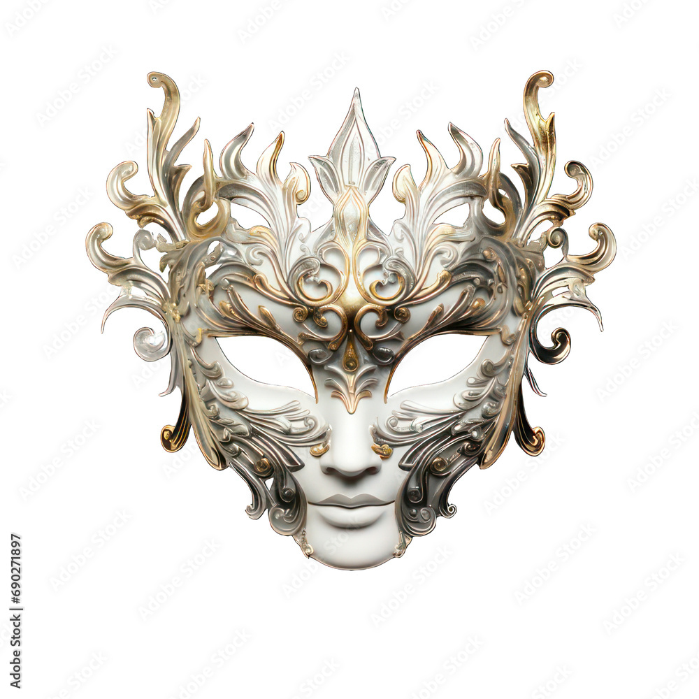 Naklejka premium night party mask