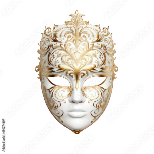 gold mask © Luff.