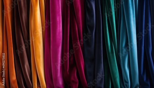 A Variety of Silk Colors