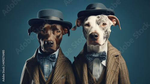 Peaky Style: Humans in Peaky Blinders Fashion for Creative Advertisements