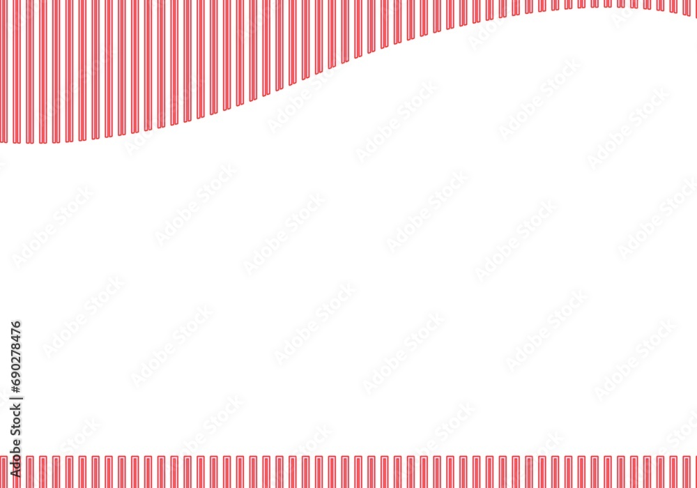 white background with red frame white background with red frame