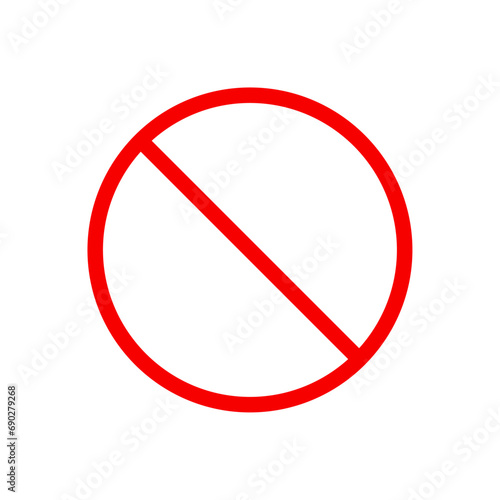 Free Download Prohibition sign - GFXLoad