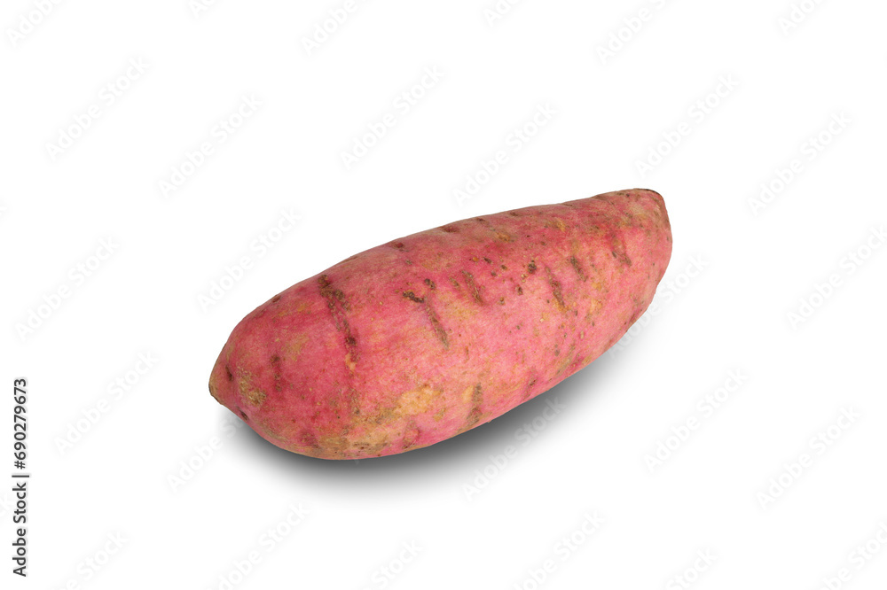 sweet potato isolated on white background. This has clipping path. sweet potato isolated on white background. This has clipping path.