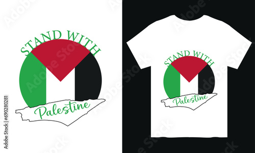 Free palestine free gaza t-shirt design