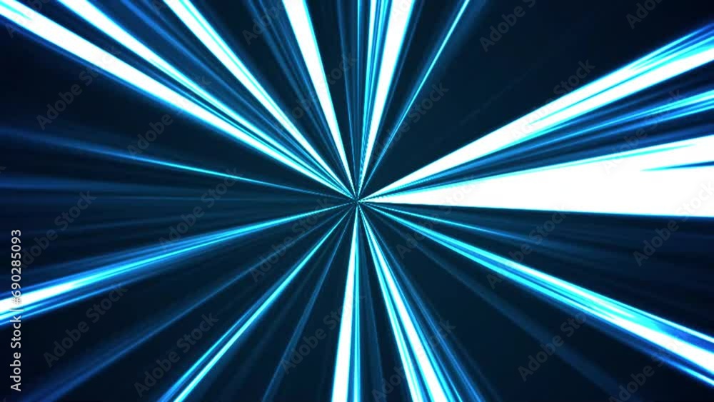 Blue Glowing Speed Lines Blue Glowing Speed Lines