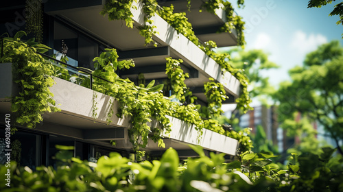 Garden city Skyscraper. The concept of Sustainability in Design: Ensuring a Greener Tomorrow