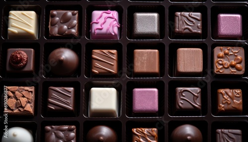 A Delicious Assortment of Chocolates