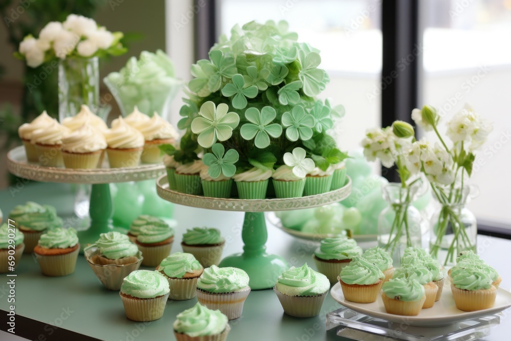 a range of sweets dedicated to Saint Patrick's Day