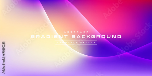 Abstract blurred colorful mesh gradient background, futuristic wallpapers branding, business card, soft pastel color, geometric line dot tech, digital cyber ai technology, presentation template vector