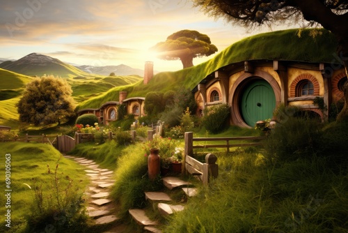 The Beginning Of An Enchanting Tale About Hobbits Adventure photo