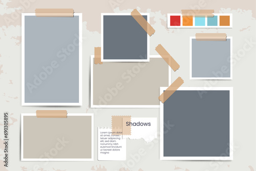 Damp wall mood board