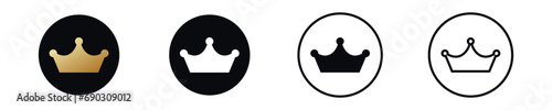 Vip user icon. Premium membership tag. Exclusive member badge.