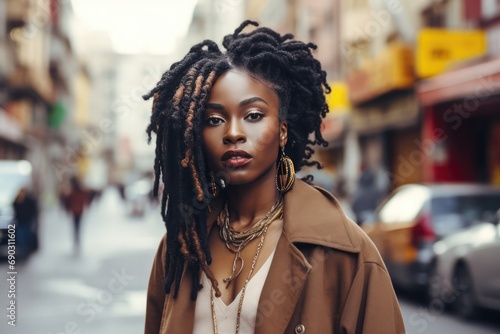 A Woman With Dreadlocks photo