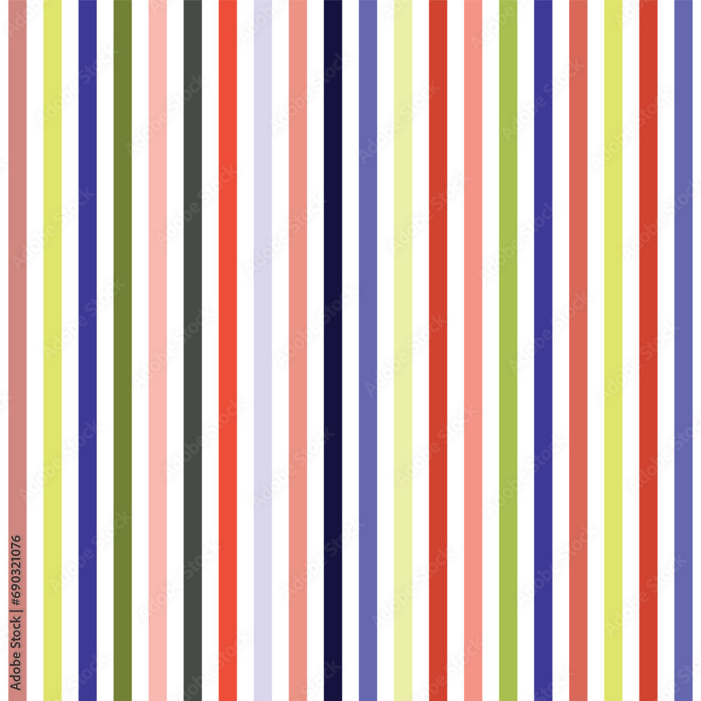 Seamless striped geometric pattern of vertical colored lines. Seamless striped geometric pattern of vertical colored lines.