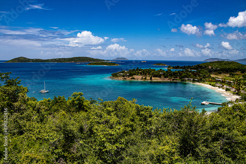 St. Thomas Tropical Island View