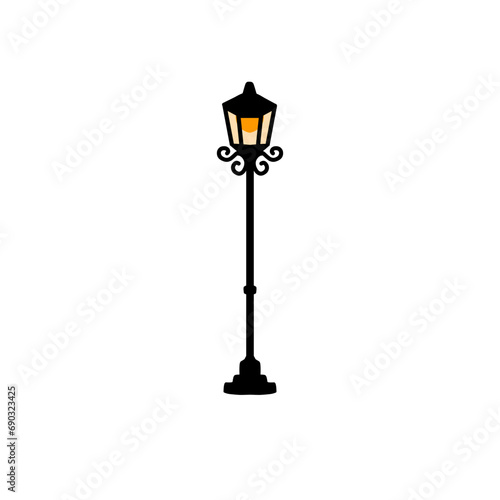 Garden lamp. Street lights