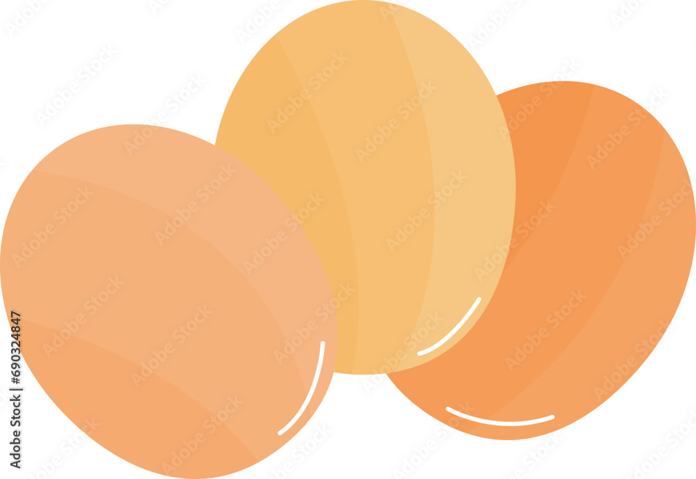 Chicken eggs illustration Chicken eggs illustration