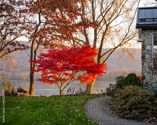 Fall Sunset on the Susquehanna River