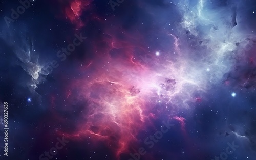 Abstract space background Beautiful ga