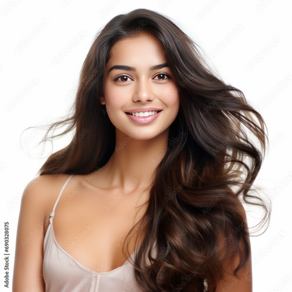Beautiful woman with shiny hair. Beautiful woman with shiny hair.