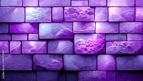 Neon purple wall