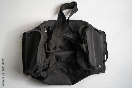 Schwarze Sporttasche