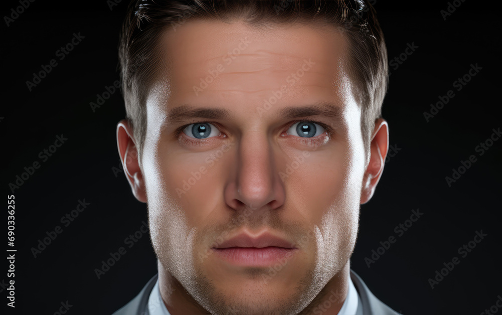 Obraz premium Studio portrait of a businessman