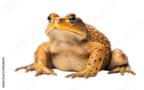 Cane Toad Australia isolated on a transparent background.