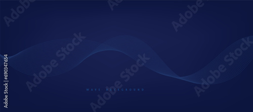 Abstract digital technology futuristic blue background.