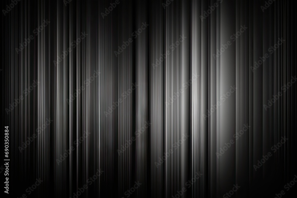 Obraz premium Abstract black background with some diagonal stripes and light spots in it