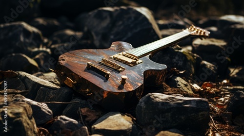 electric guitar ai generated