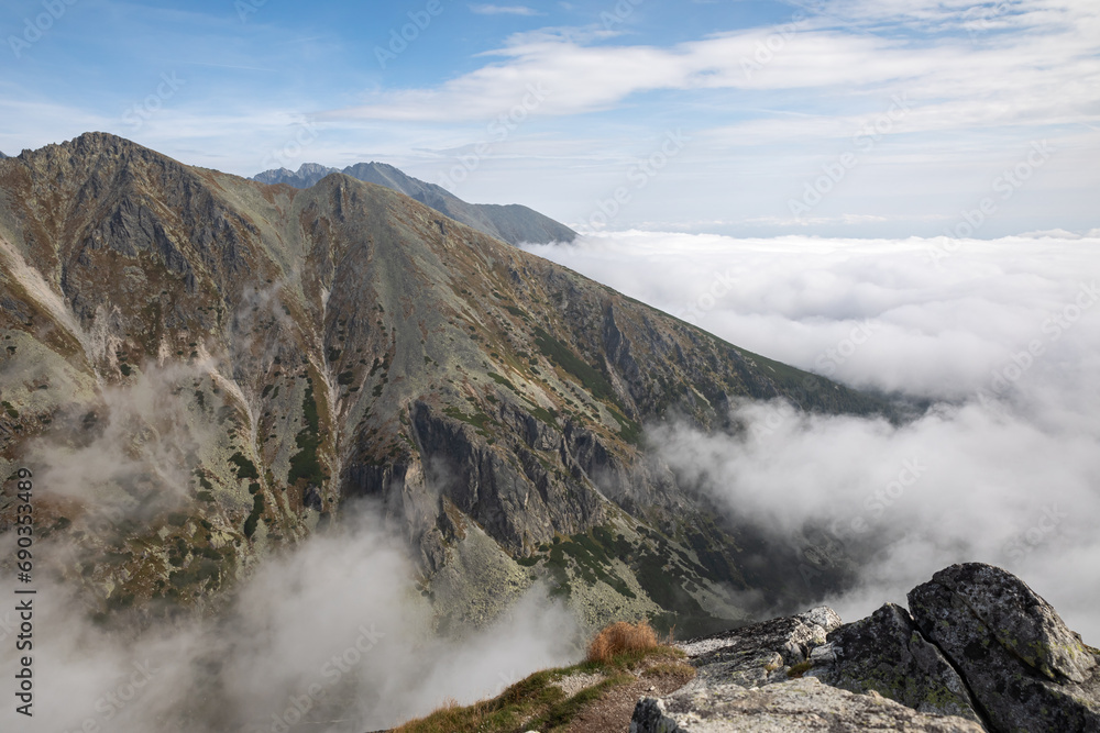 View from Predne Solisko, High Tatra, Slovakia