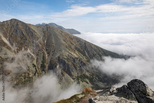 View from Predne Solisko, High Tatra, Slovakia