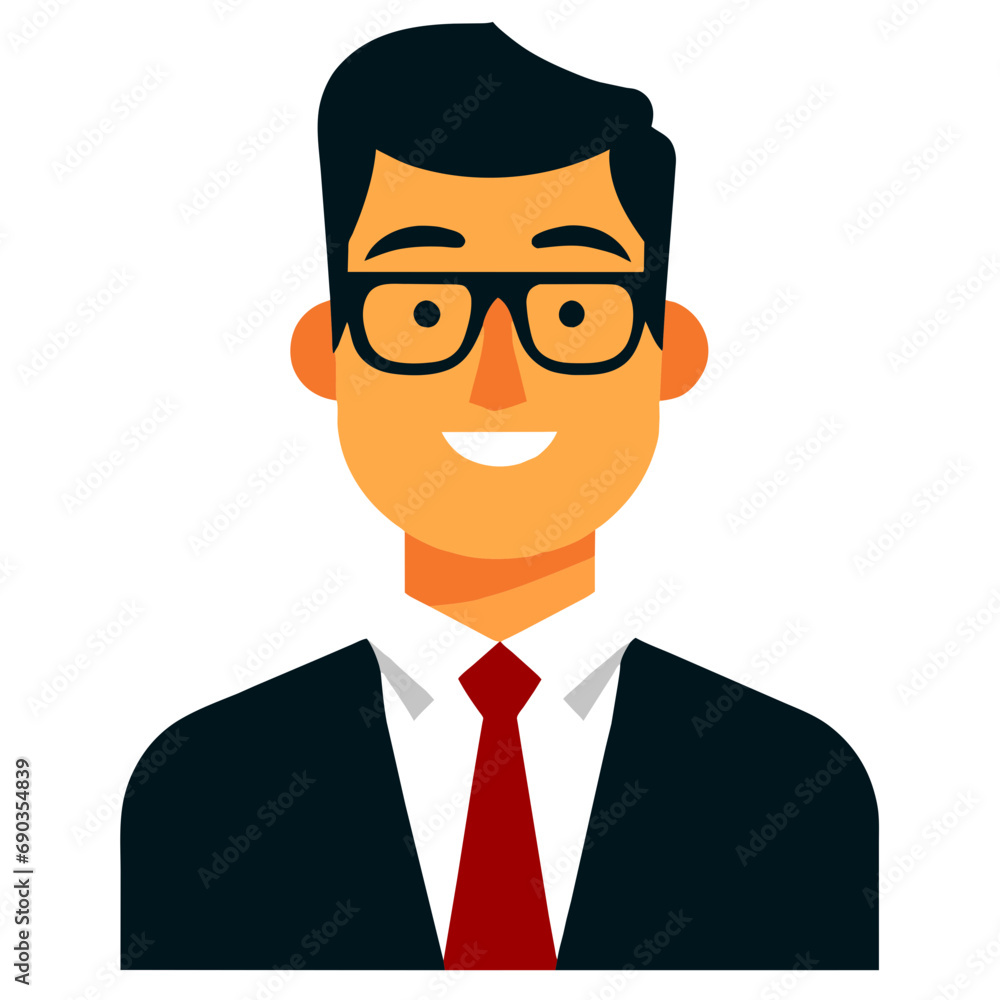 person with a smile person with a smile