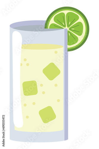 Wallpaper Mural caipirinha cocktail glass Torontodigital.ca