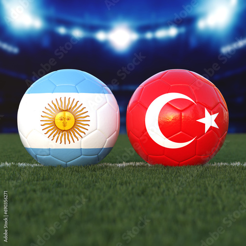 Argentina vs. Turkey Soccer Match