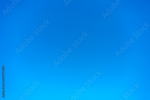 Landscape with beautiful cloudless blue sky background. Beauty clear cloudy in sunlight calm bright winter or summer windy air background. Can be used as wallpaper.
