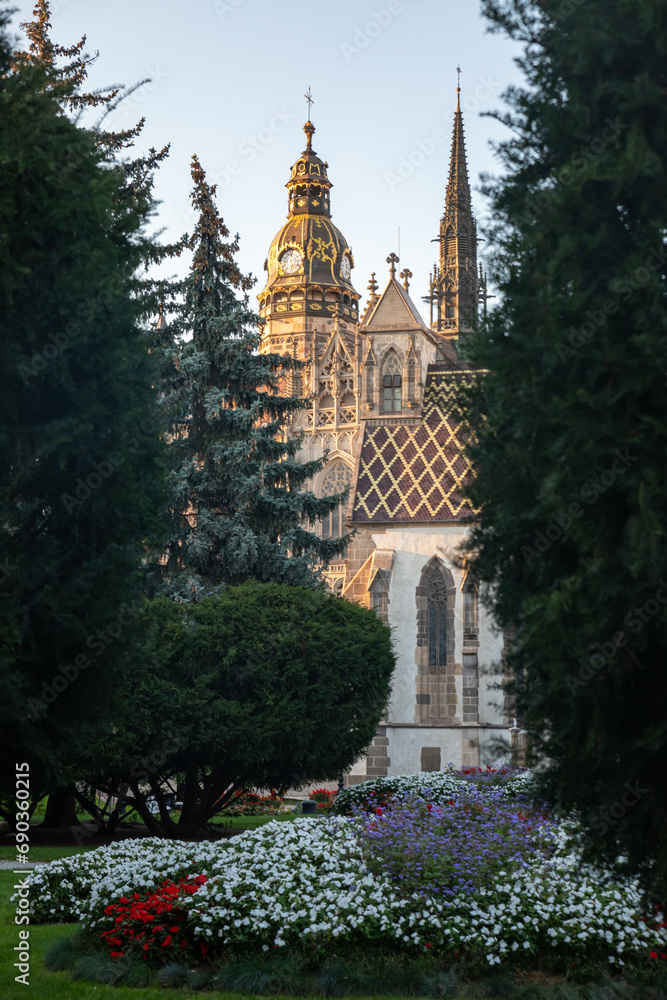 Naklejka premium Cathedral Kosice, Slovakia