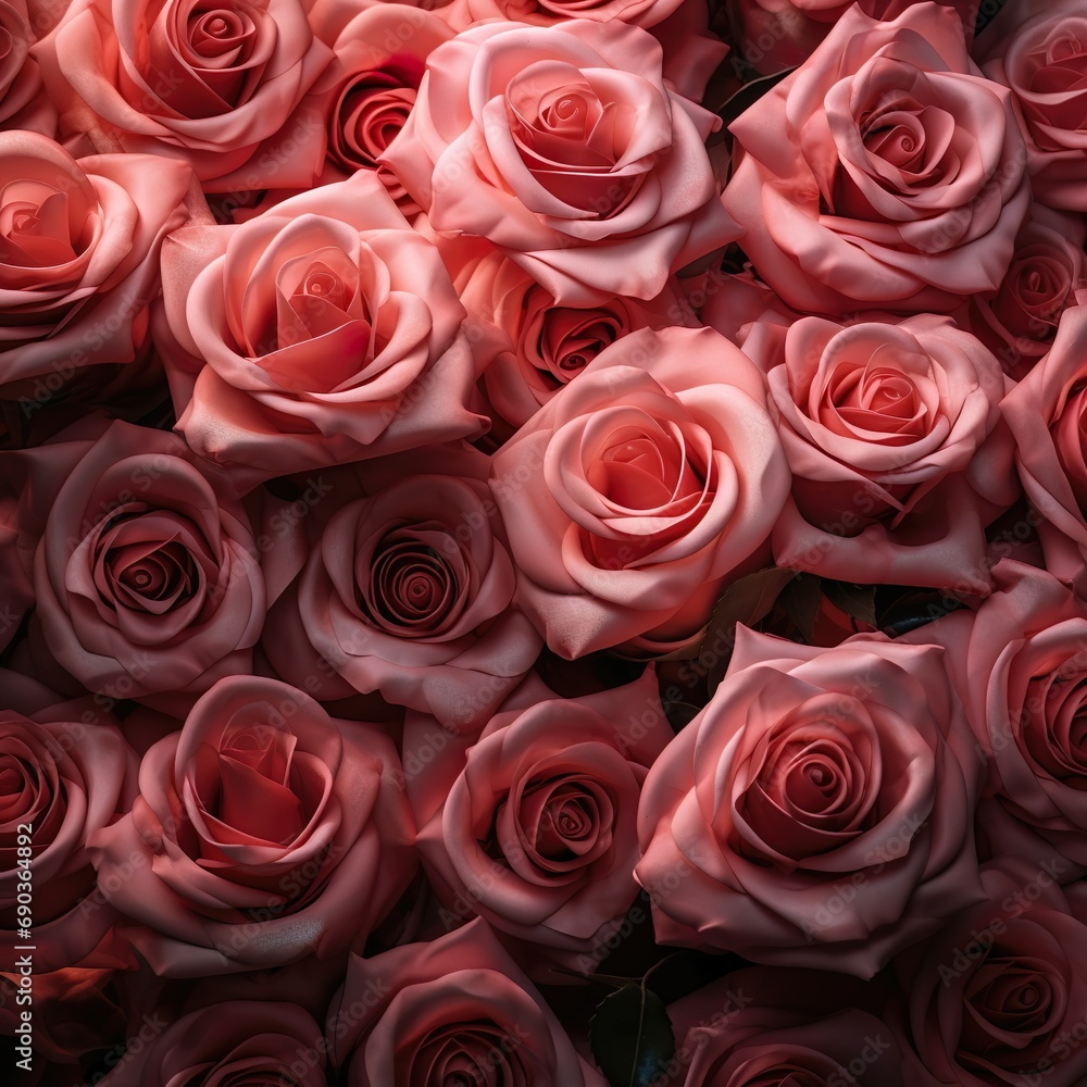 Ein schöner Hintergrund mit Rosen Ein schöner Hintergrund mit Rosen