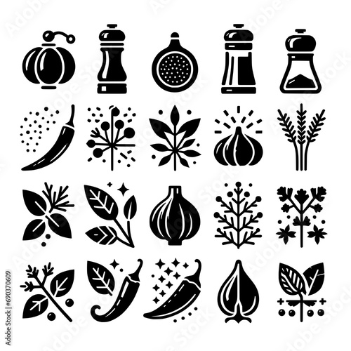 spice icon set