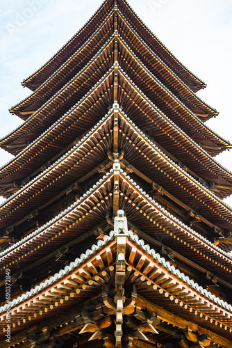 Photography Baoshan Temple, Baoshan District, Shanghai - Buddhist temples and ancient buildi
