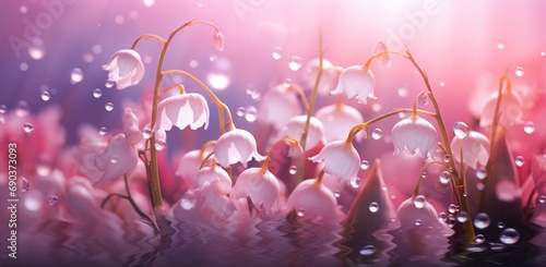 lily of the valley wallpaper, photo