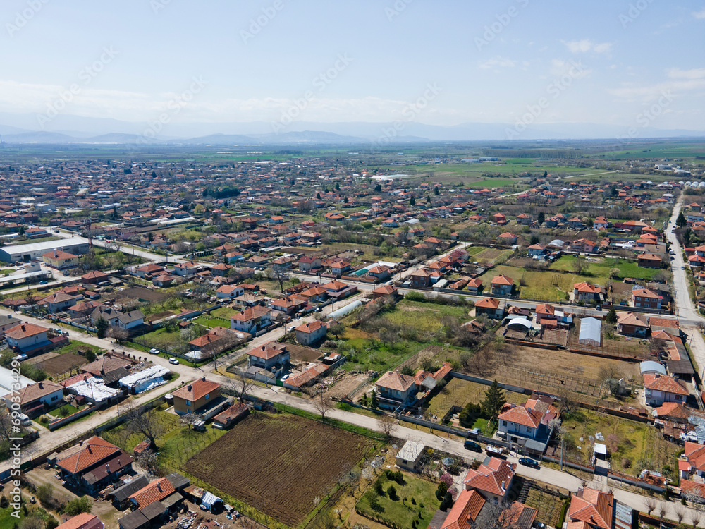 Upper Thracian Plain near village of Tsalapitsa, Bulgaria