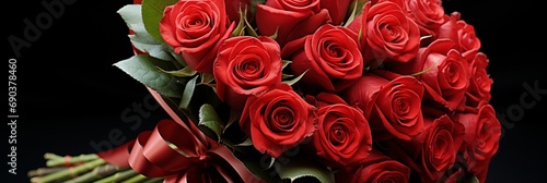 Valentines Day Red Roses Delivery - Send Romantic Floral Gift to Your Loved One
