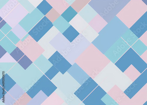 A colorful squares on a screen, abstract pattern. 
