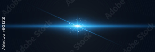 Bright light rays.Laser light on the background.	

